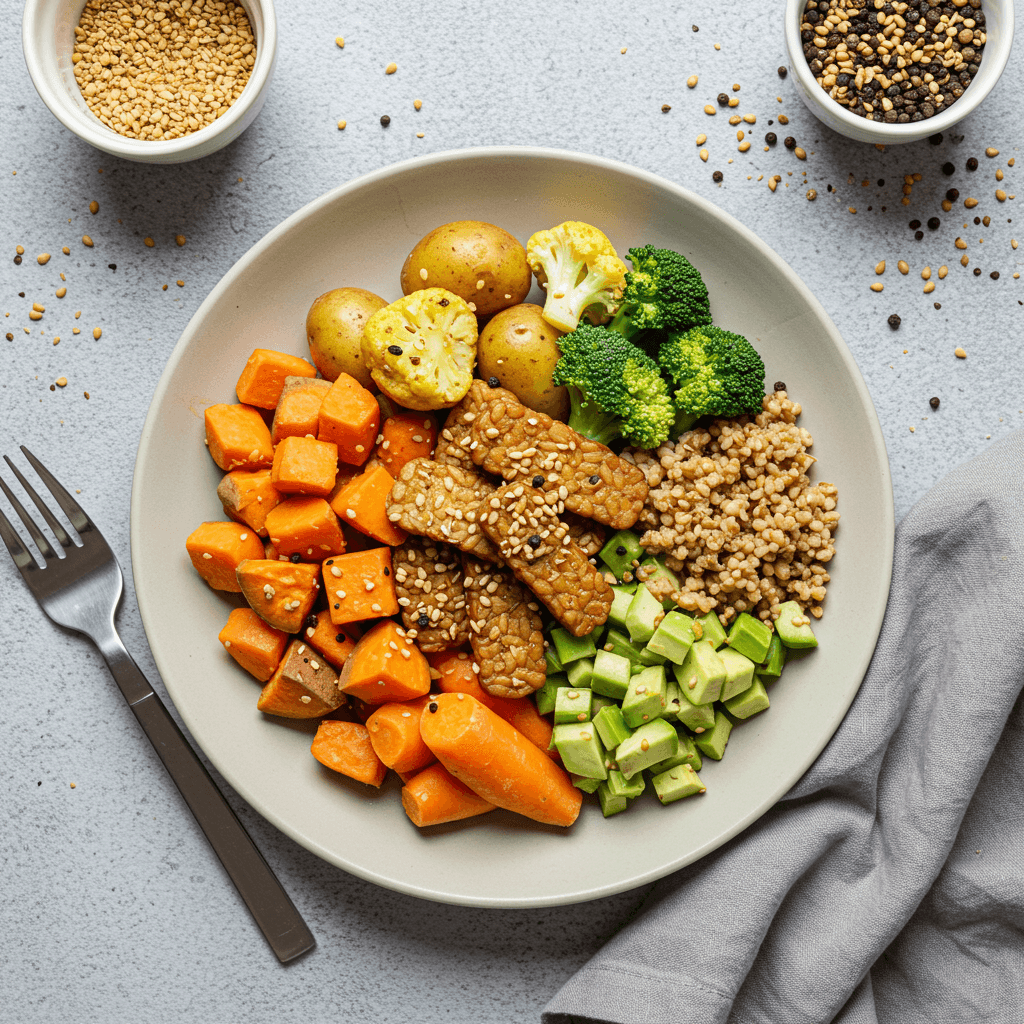 Hearty Tempeh & Veggie Power Bowl