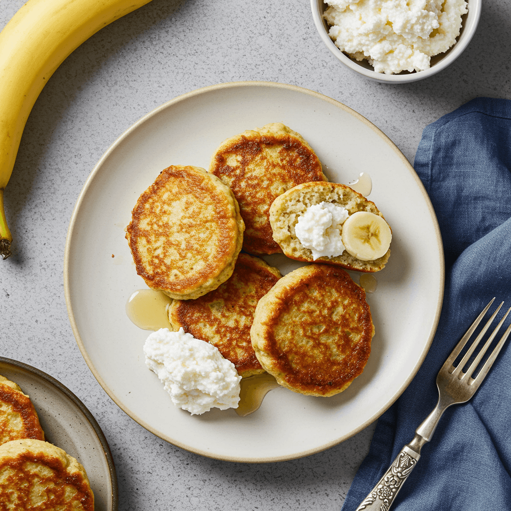 Royal Ricotta Banana Breakfast Fritters