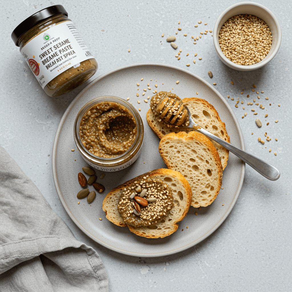Sweet Sesame Breakfast Spread
