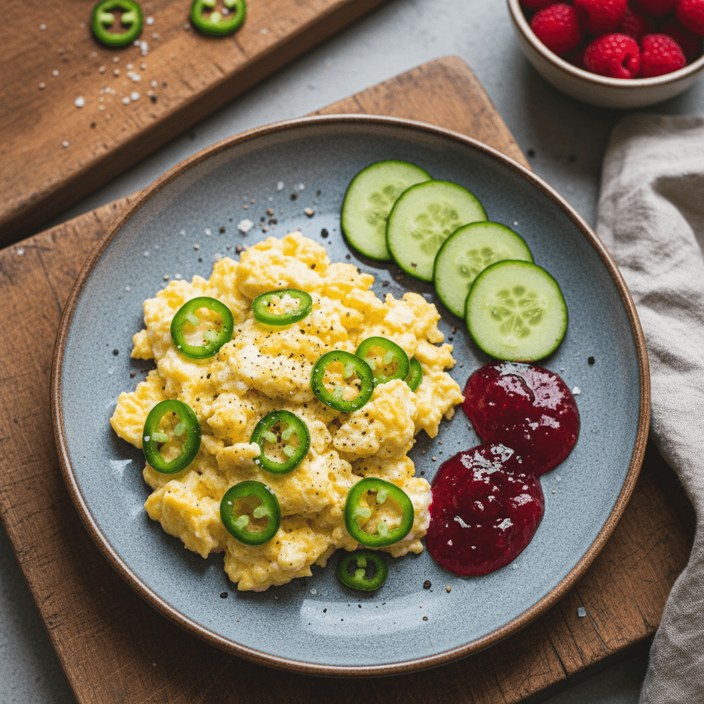 Kiaušinienė su jalapenais