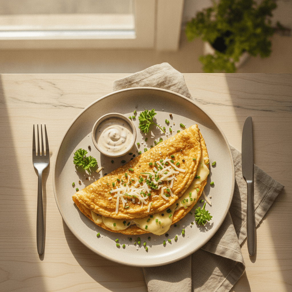Omletas su sūriu