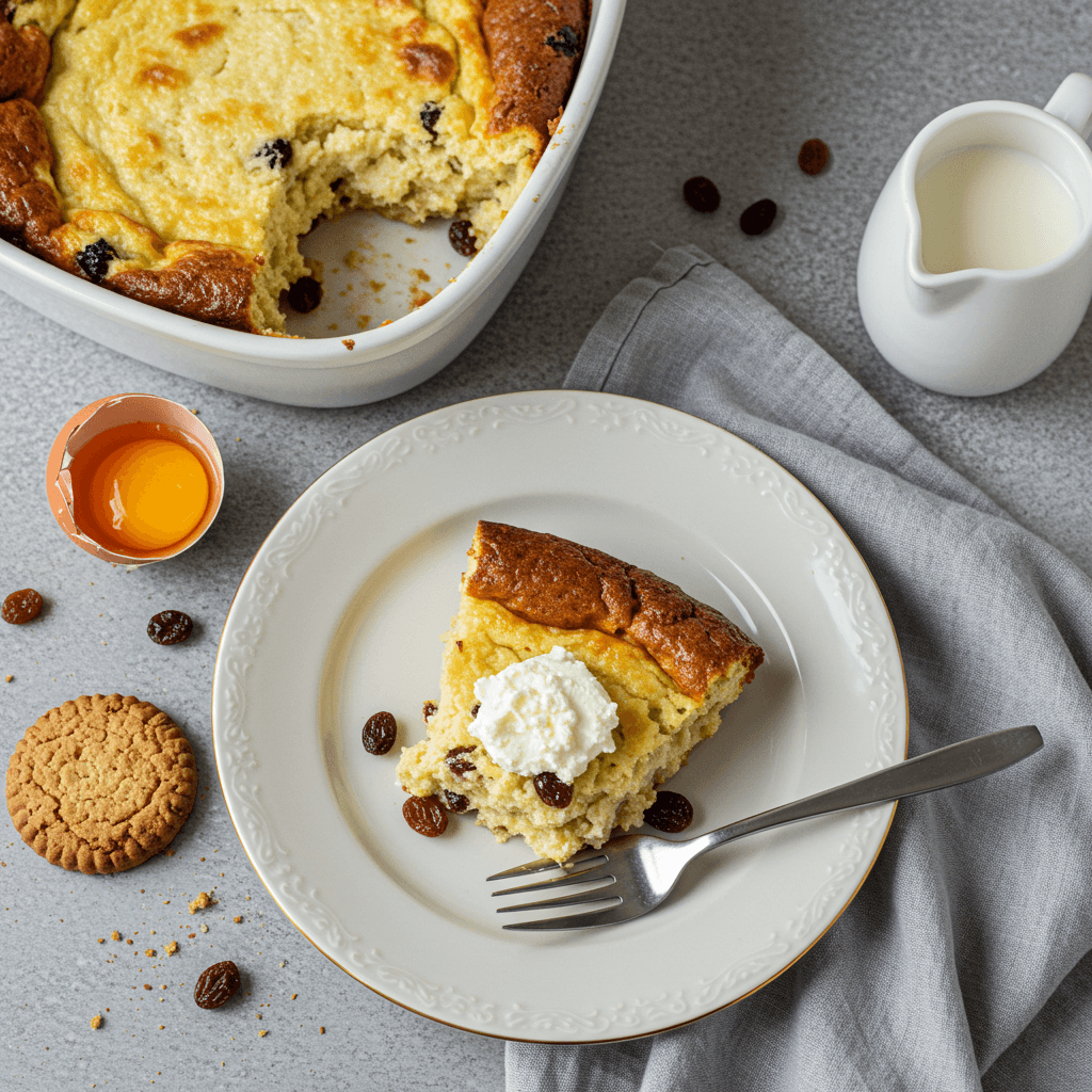 Royal Curd Cheese and Raisin Breakfast Bake