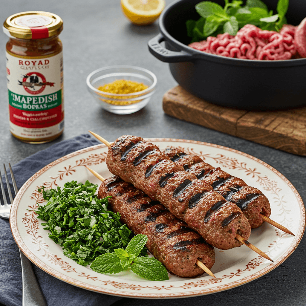 Royal Grilled Minced Meat Kebab