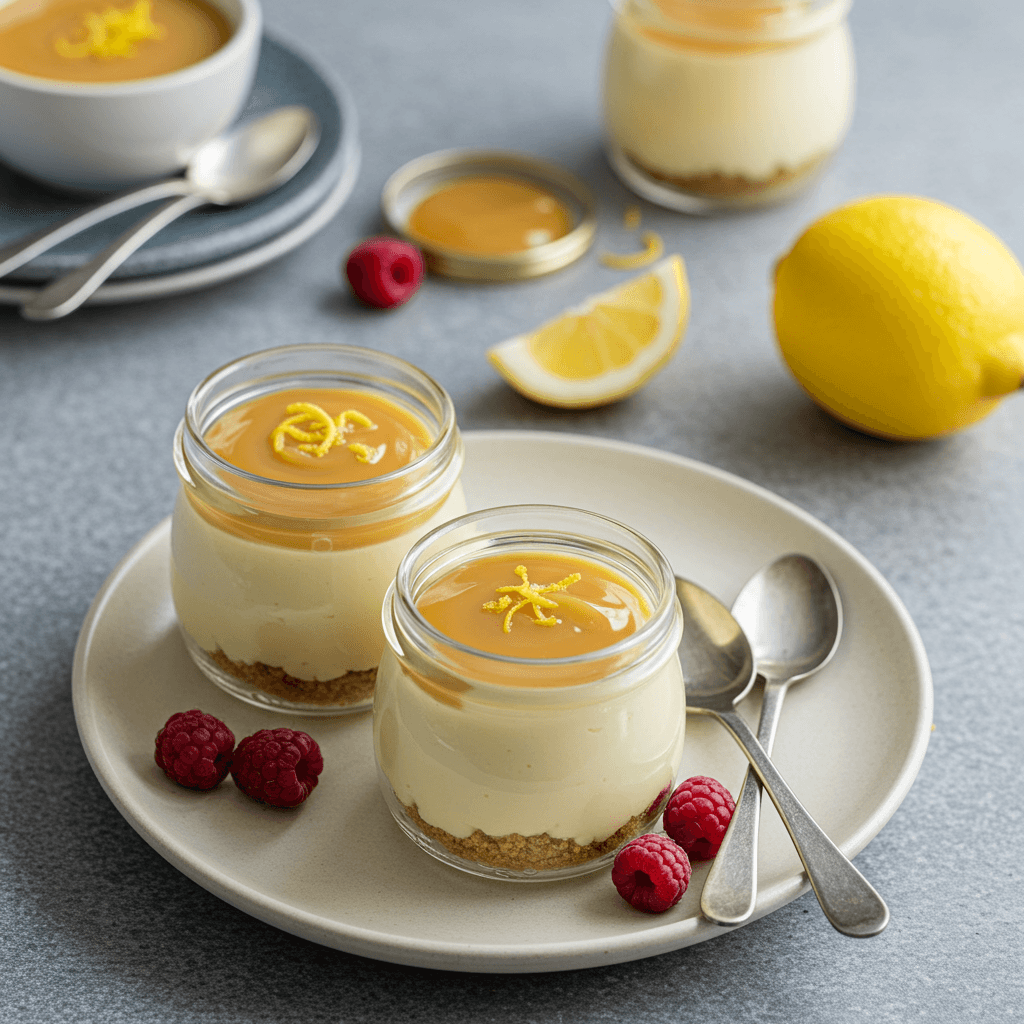 Royal No-Bake Condensed Milk Cheesecake Jars